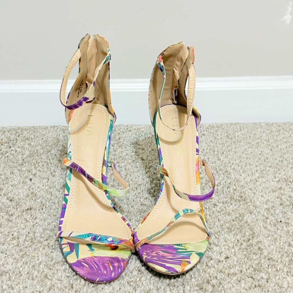 Colorful Strappy Women's Sandals